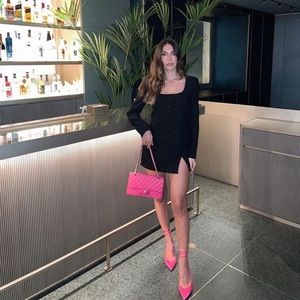 ZARA TAILORED ROUND NECK BLAZER